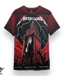 Metallica All Over Print T-shirt MTAOP090806