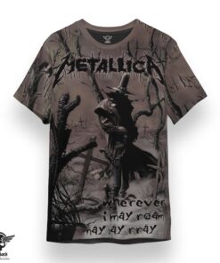Metallica All Over Print T-shirt MTAOP090813