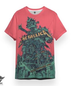 Metallica All Over Print T-shirt MTAOP090814