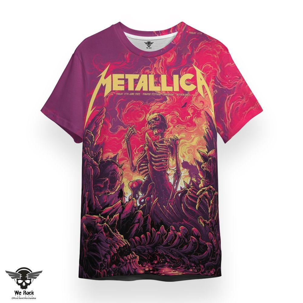 Metallica All Over Print T-shirt MTAOP090829