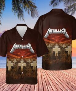 Metallica Hawaiian Shirt MTHW03