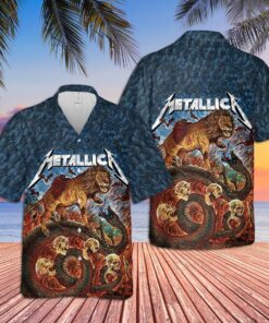 Metallica Hawaiian Shirt MTHW06