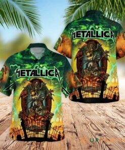 Metallica Hawaiian Shirt MTHW07