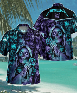 Metallica Hawaiian Shirt MTHW13