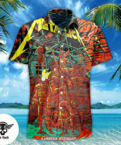 Metallica Hawaiian Shirt MTHW15