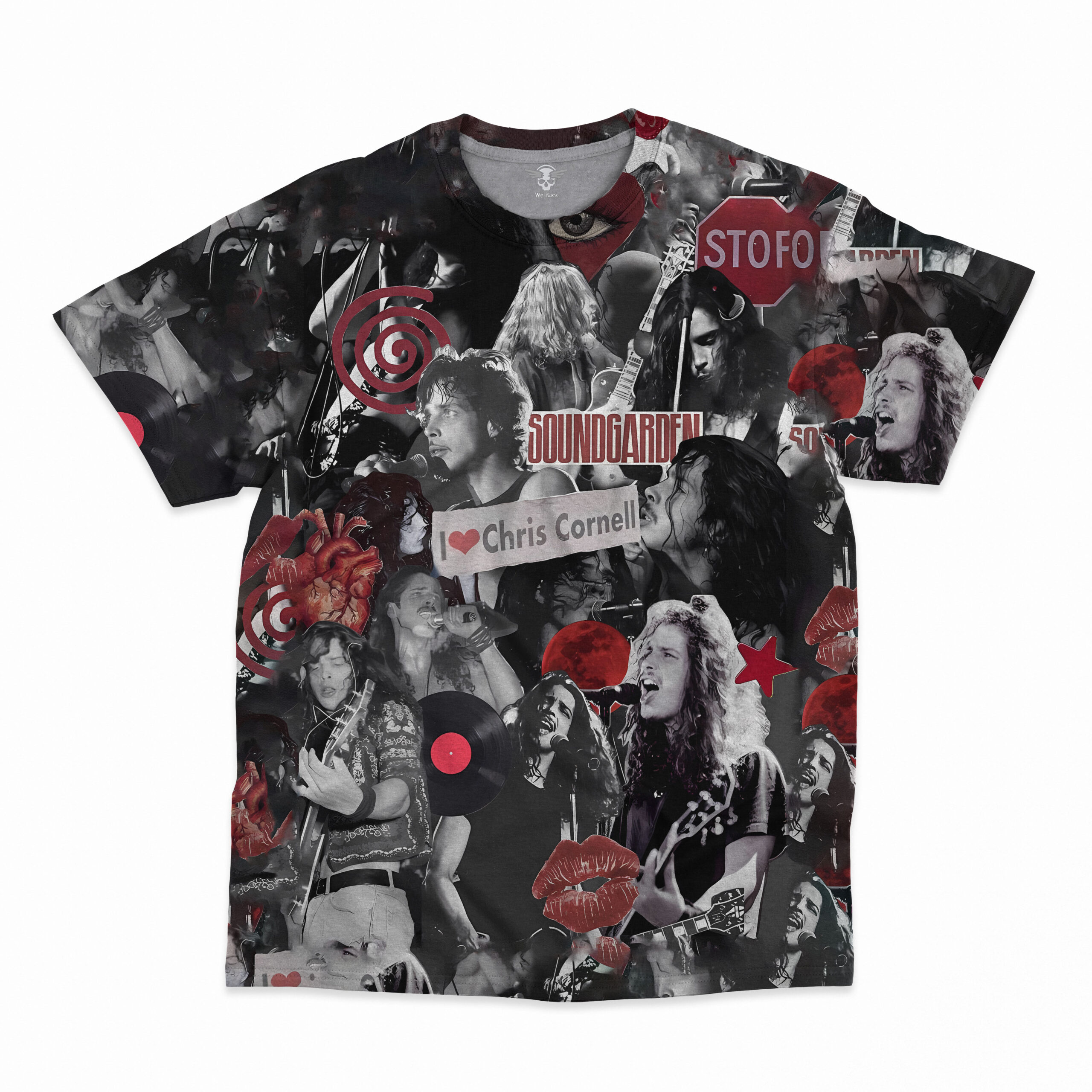 Soundgarden All Over Print Shirt MC SGD3DSMC130425 (1)