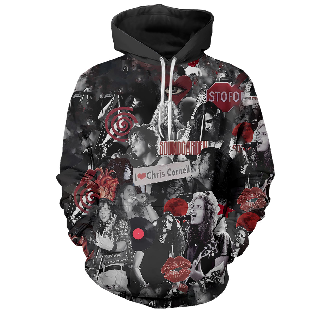 Soundgarden All Over Print Shirt MC SGD3DSMC130425 (1)