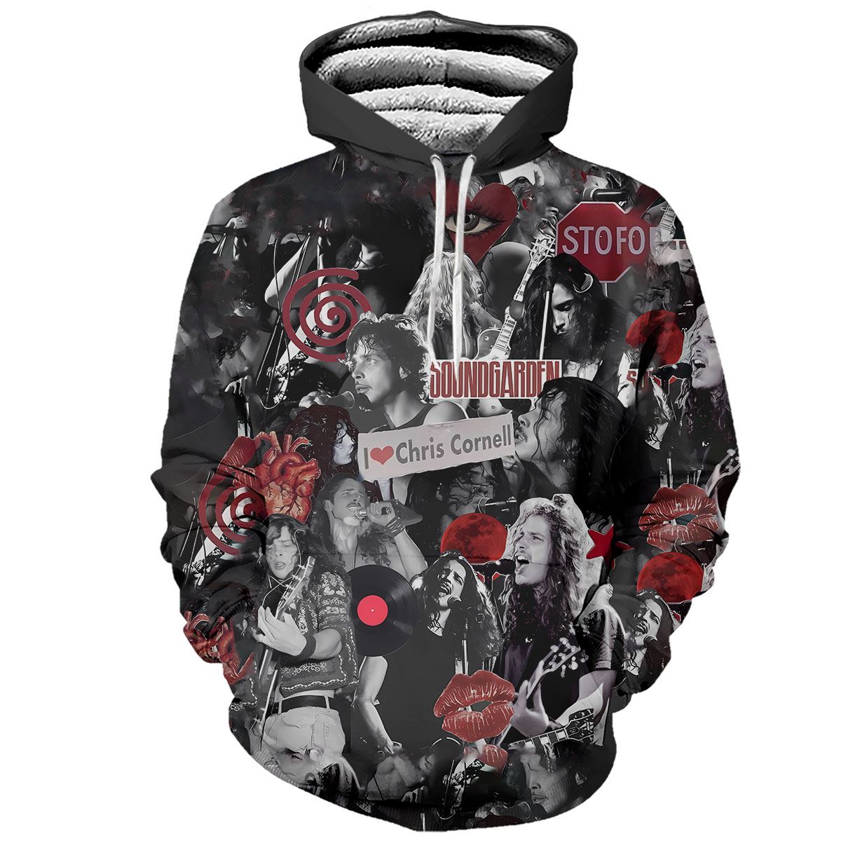 Soundgarden All Over Print Shirt MC SGD3DSMC130425 (1)