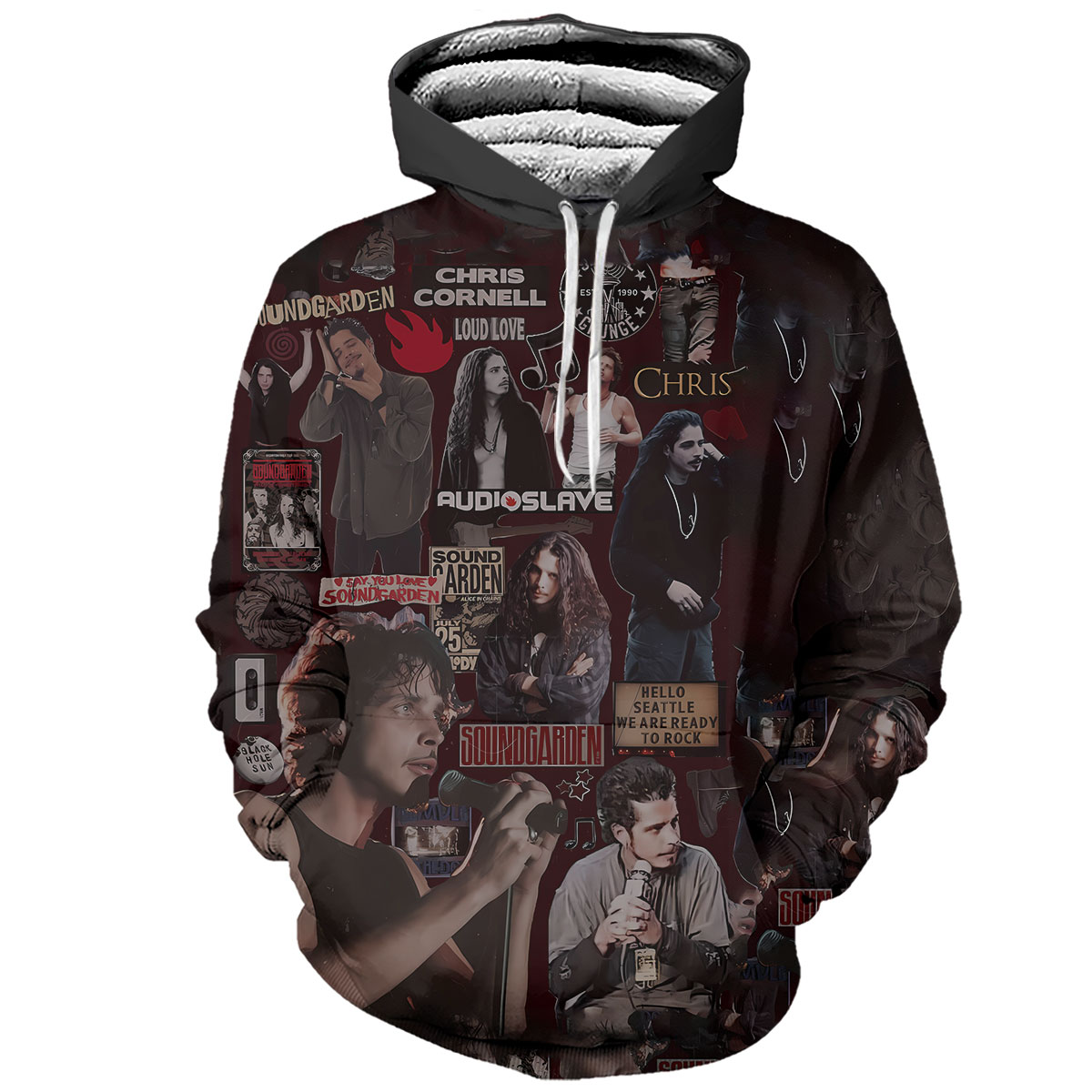 Soundgarden All Over Print Shirt MC SGD3DSMC130425 (23)