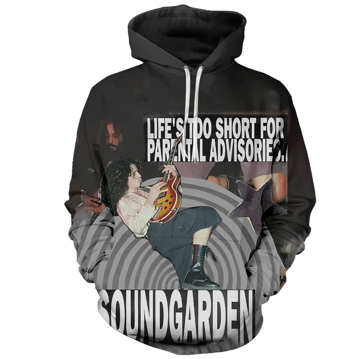 Soundgarden All Over Print Shirt MC SGD3DSMC130425 (3)