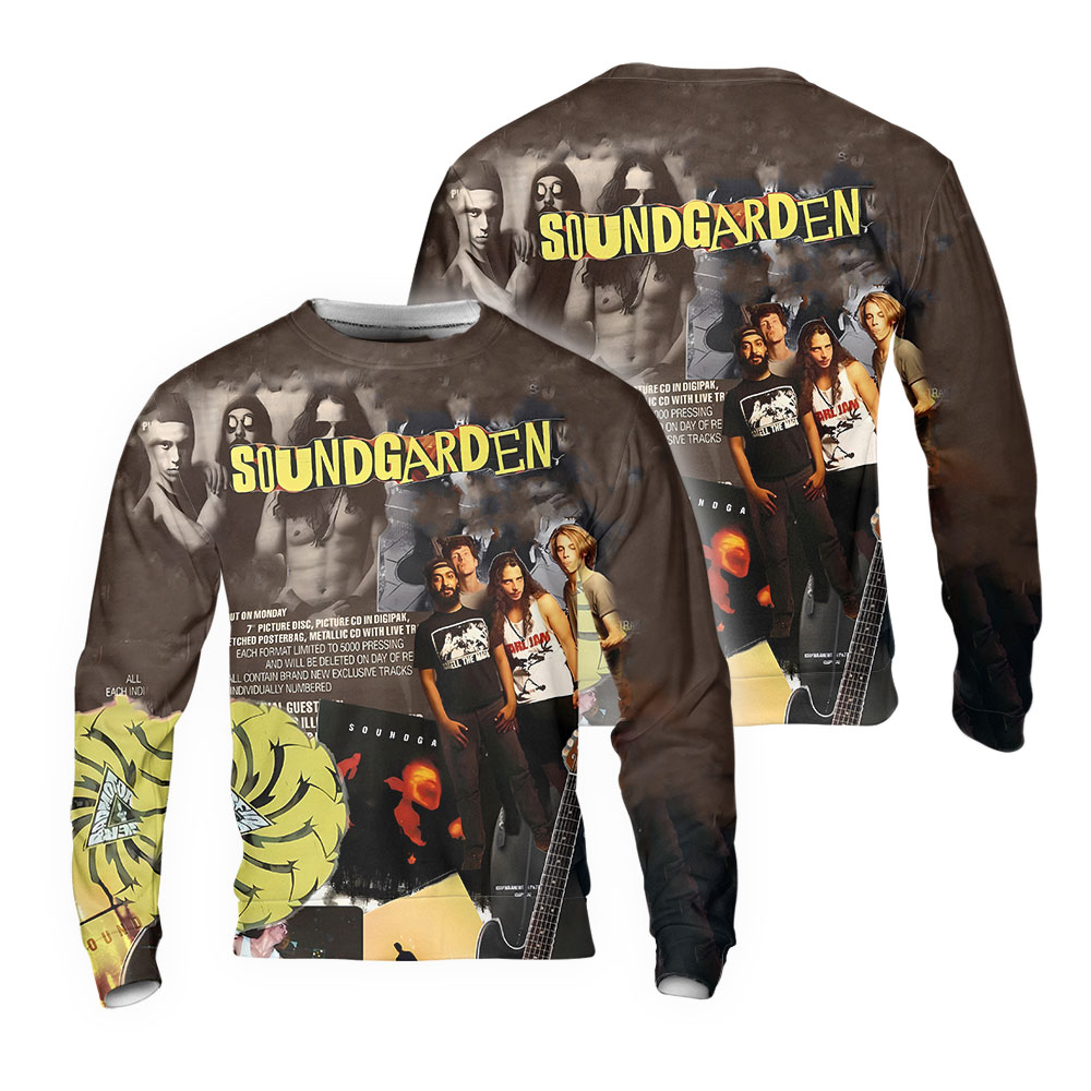 Soundgarden All Over Print Shirt MC SGD3DSMC130425 (5)