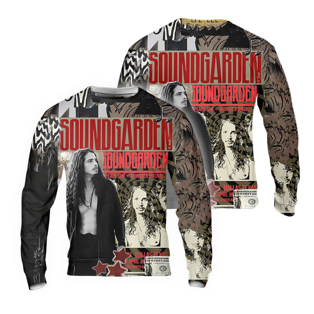 Soundgarden All Over Print Shirt MC SGD3DSMC130425 (6)