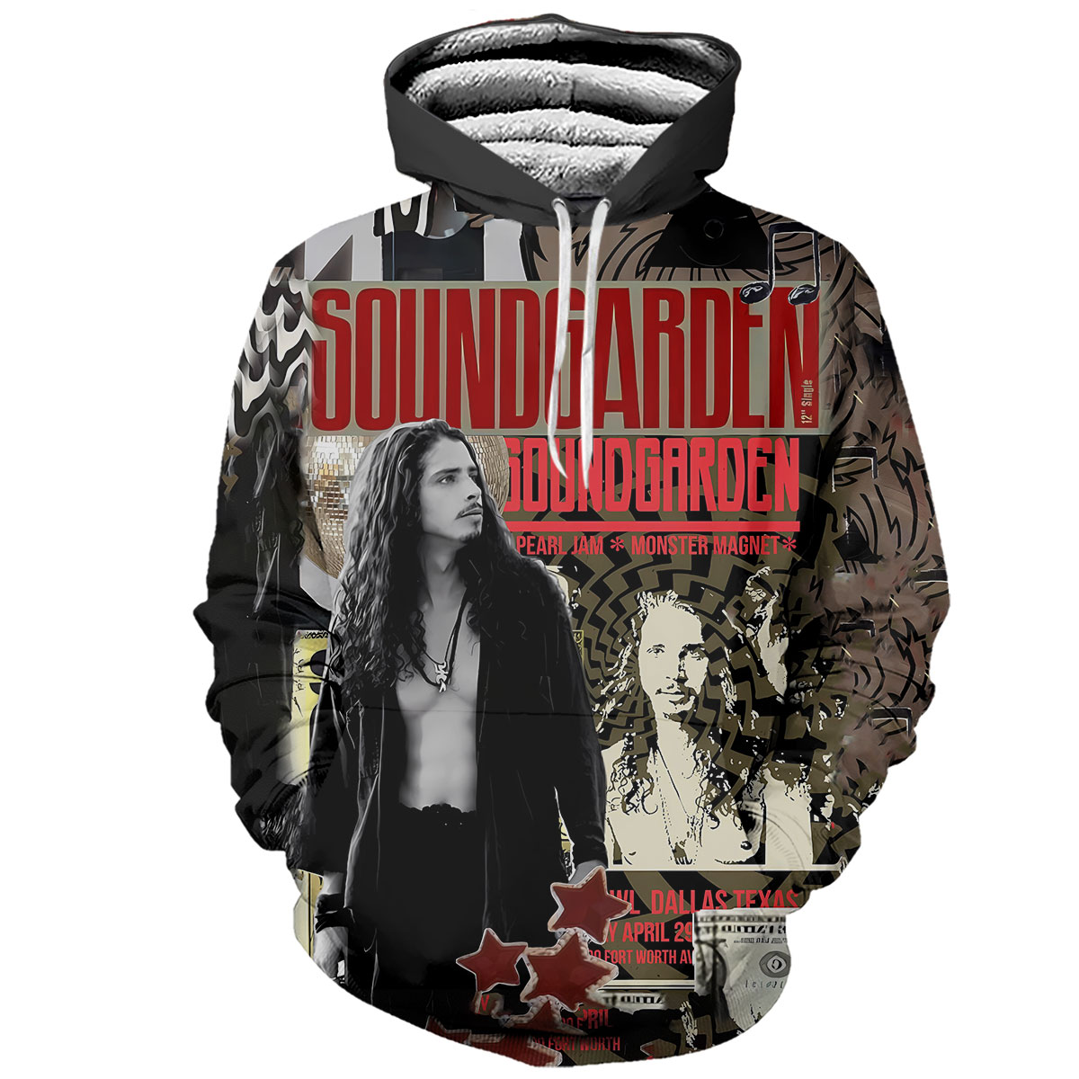 Soundgarden All Over Print Shirt MC SGD3DSMC130425 (6)