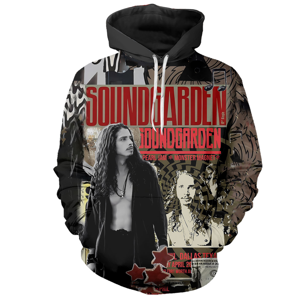 Soundgarden All Over Print Shirt MC SGD3DSMC130425 (6)