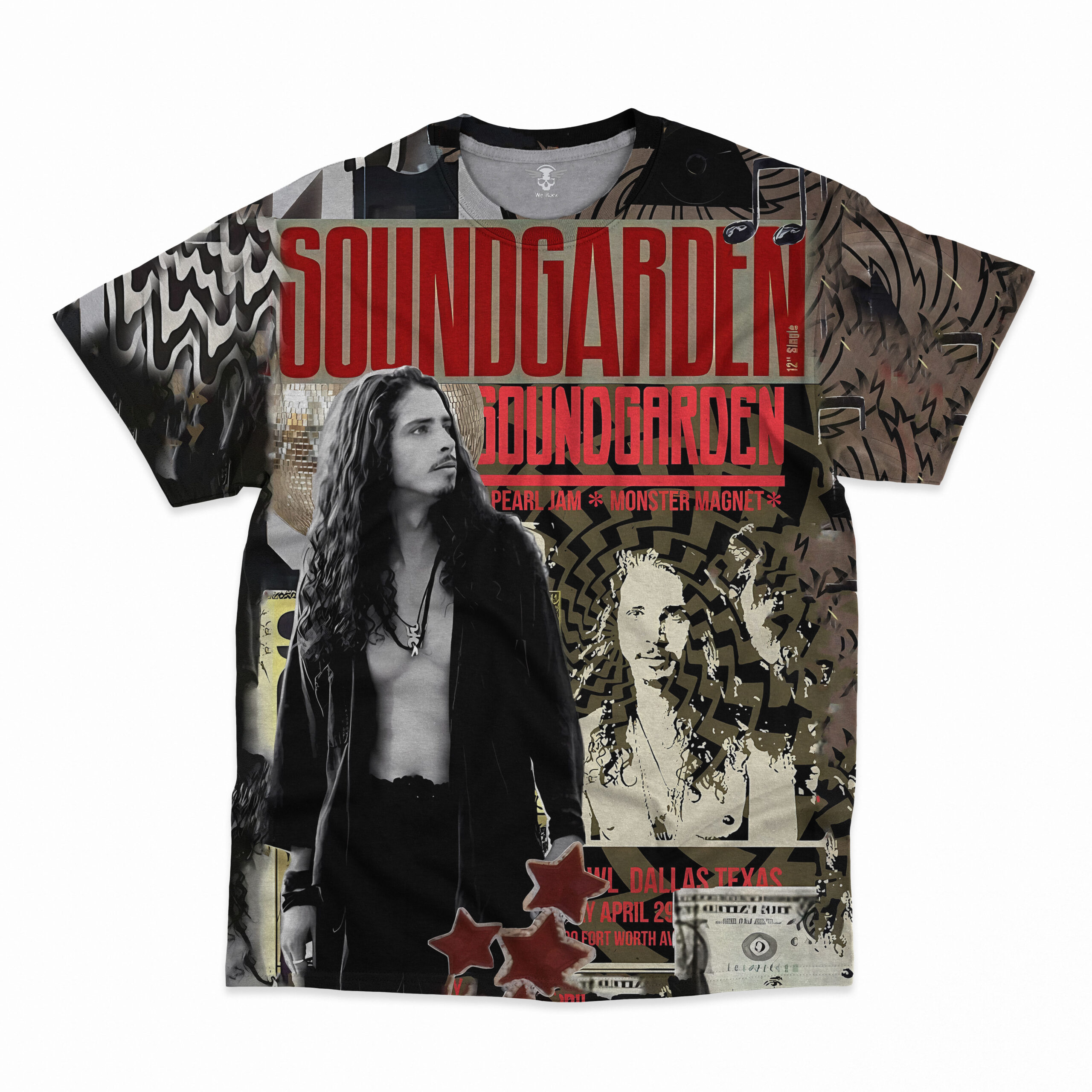 Soundgarden All Over Print Shirt MC SGD3DSMC130425 (6)
