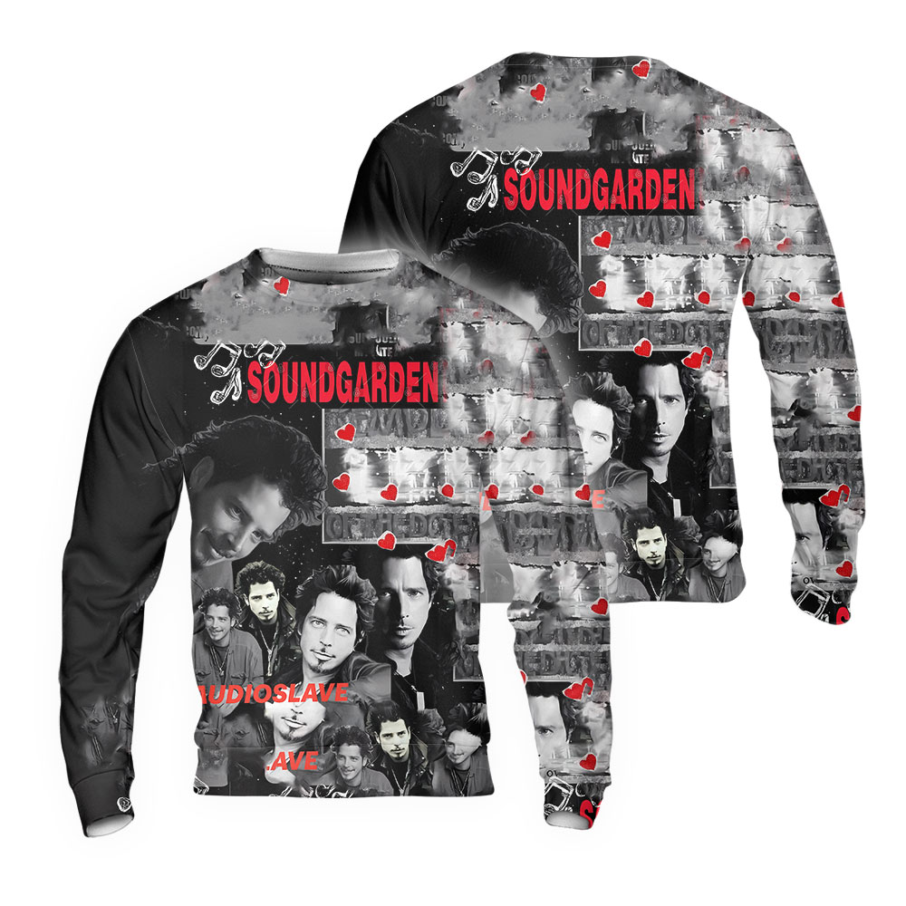 Soundgarden All Over Print Shirt MC SGD3DSMC130425 (7)