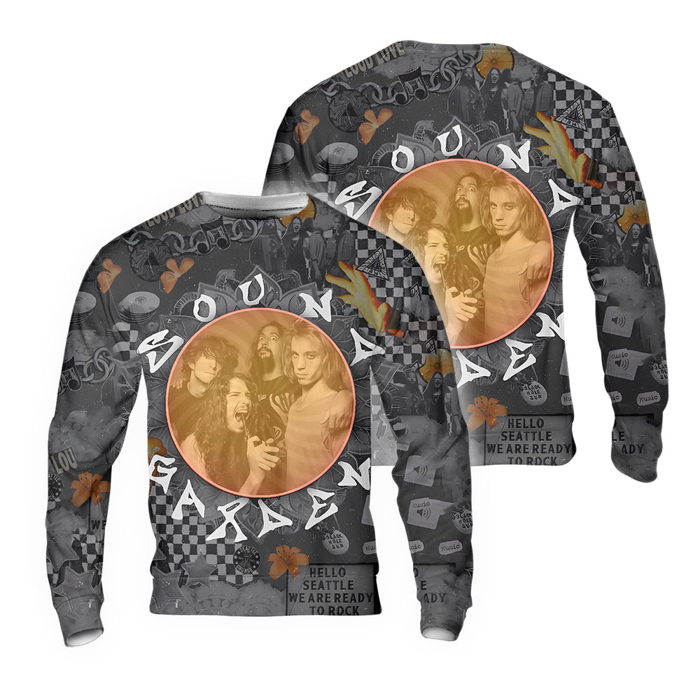 Soundgarden All Over Print Shirt MC SGD3DSMC130425 (9)