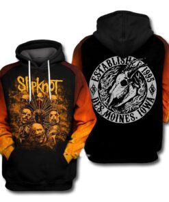 Slipknot All Over Print Hoodie DL SLAOPHD151003