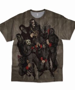 Slipknot All Over Print Shirt HP SL3DS190225 (10)