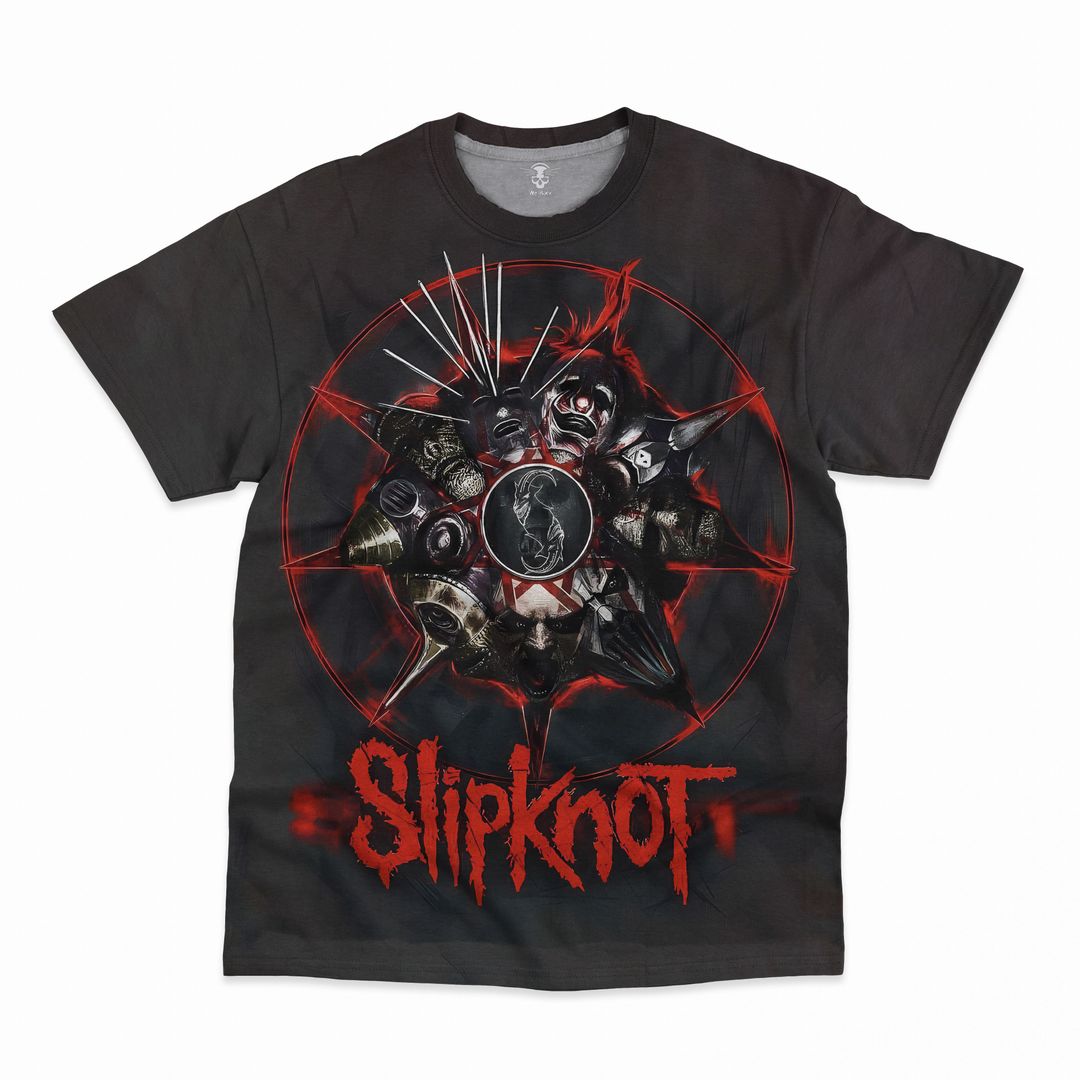 Slipknot All Over Print Shirt HP SL3DS190225 (25)
