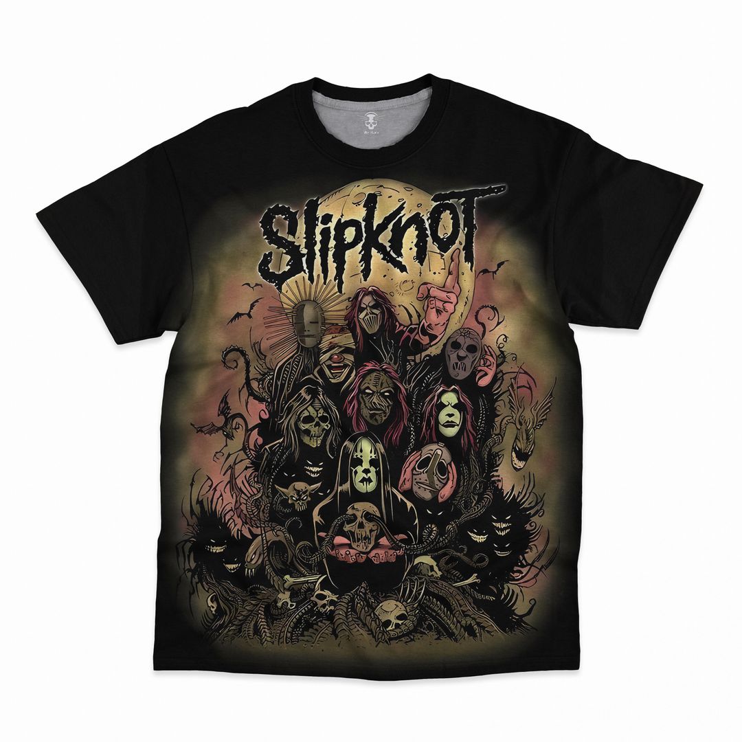 Slipknot All Over Print Shirt HP SL3DS190225 (35)