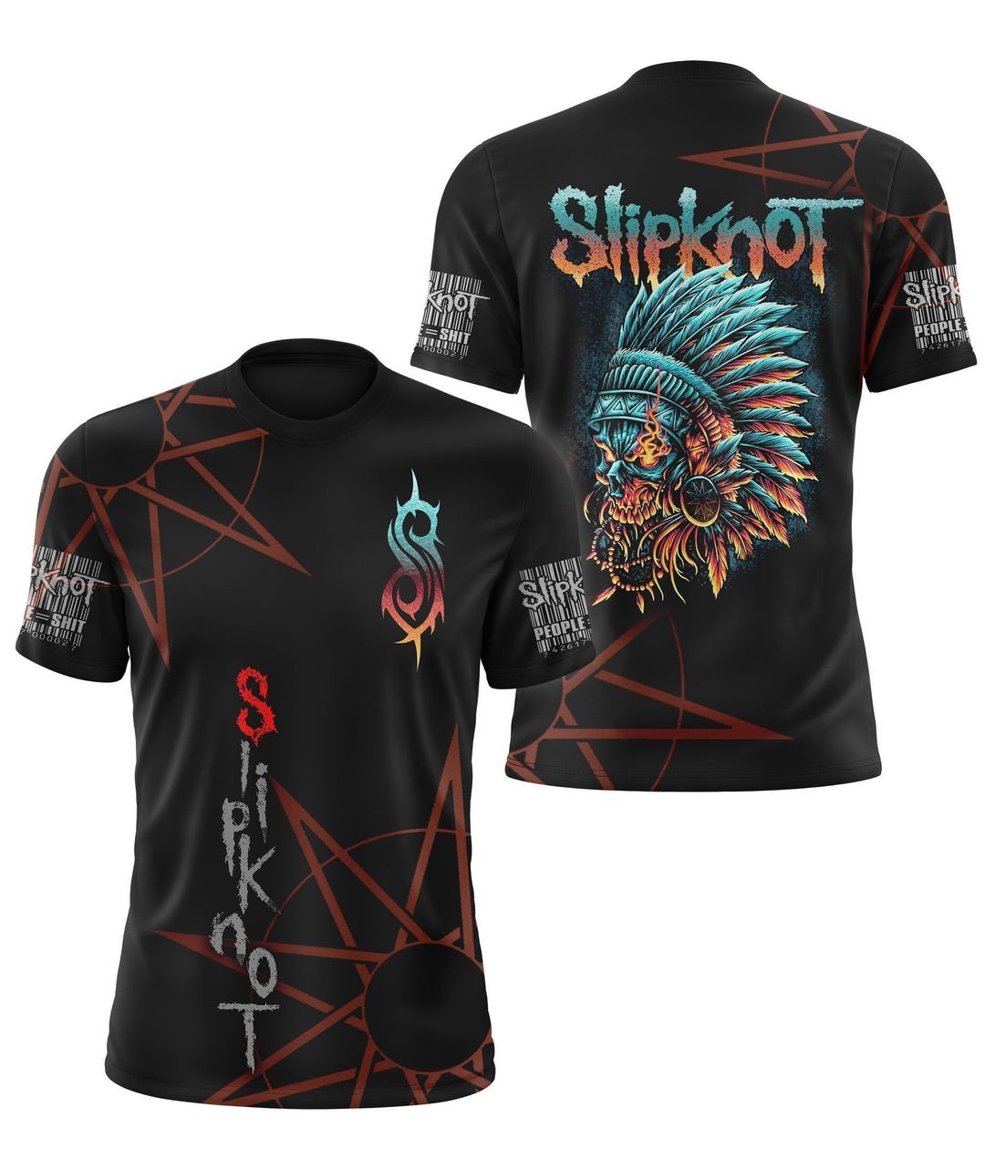 Slipknot All Over Print Shirt SLAOPS230105