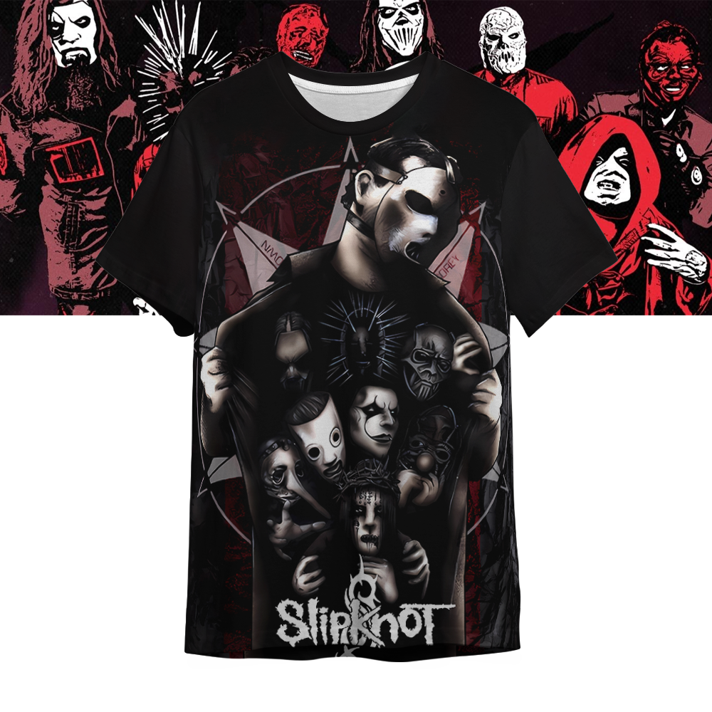 Slipknot Limited All Over Print Shirt DL SLAOP230102