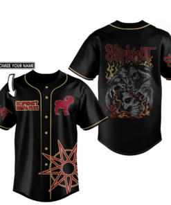 Slipknot Limited Baseball Jersey DL SLBJ150901