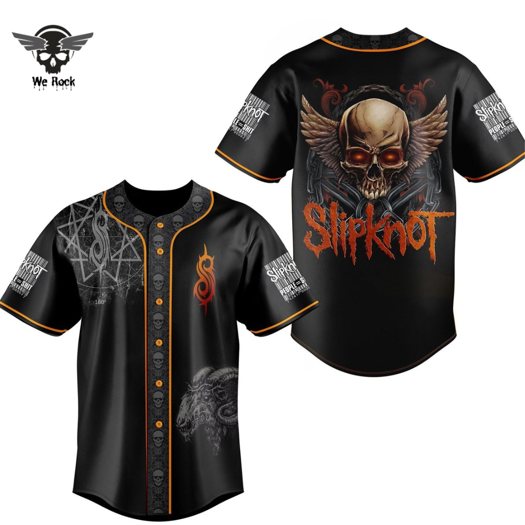Slipknot Limited Baseball Jersey SLBJ04