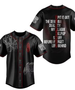 Slipknot Limited Baseball Jersey SLBJ10