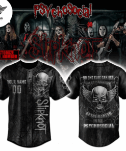 Slipknot Limited Baseball Jersey SLBJ13