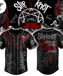 Slipknot Limited Baseball Jersey SLBJ17