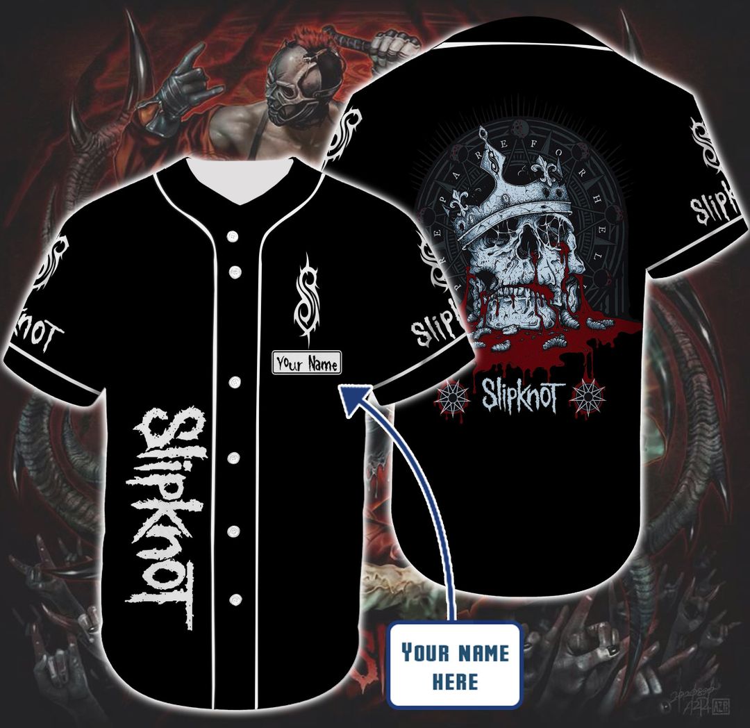 Slipknot Limited Baseball Jersey SLBJ18