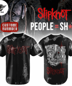 Slipknot Limited Baseball Jersey SLBJ28