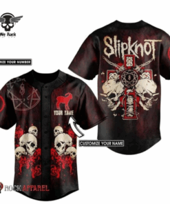 Slipknot Limited Baseball Jersey SLBJ33
